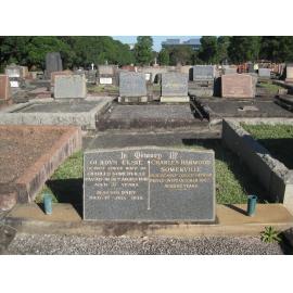 Grave of Gladys and Charles Somerville, Macquarie Park Cemetery