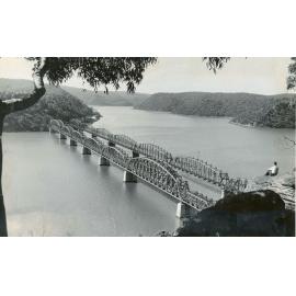 Two bridges side by side