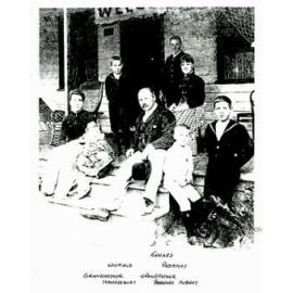 The Ryland family on Dangar Island - First Hawkesbury River Railway Bridge
