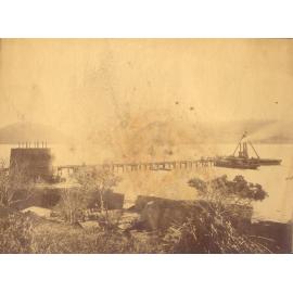 Landing Dock - First Hawkesbury River Railway Bridge