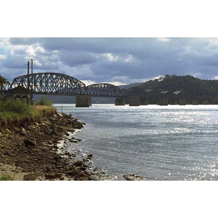 First Hawkesbury River Railway Bridge - The Final link