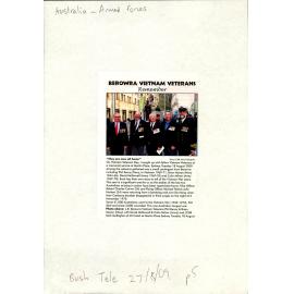 Australia Armed Forces Hornsby Involvement