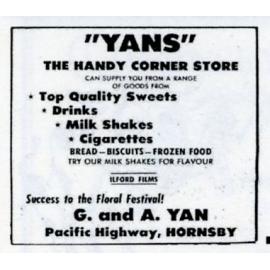 Yans Handy Corner Store.