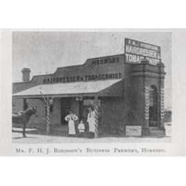 Mr. F. H. J. Robinsons Business Premises, Hornsby
