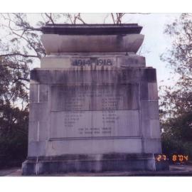 Beecroft Cenotaph - World War One