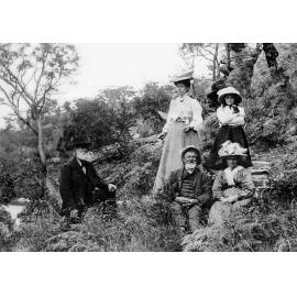 Dreis & Steneford family picnic, 1909