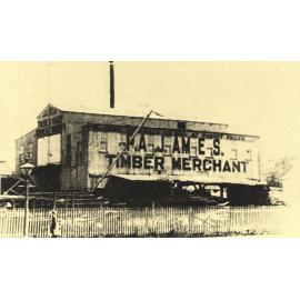 P.A. James, Timber Merchant, Jersey Street 1906