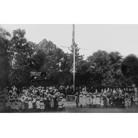 Empire Day, Hornsby Public School, 1908