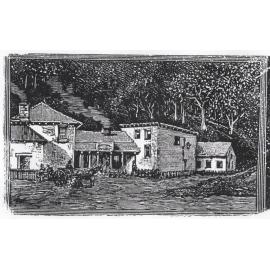 George Collingridge - woodcut, Wisemans Ferry