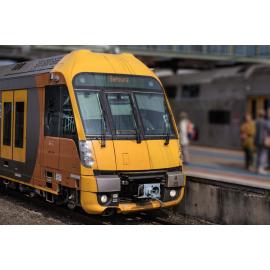 Waratah Train at Hornsby Station