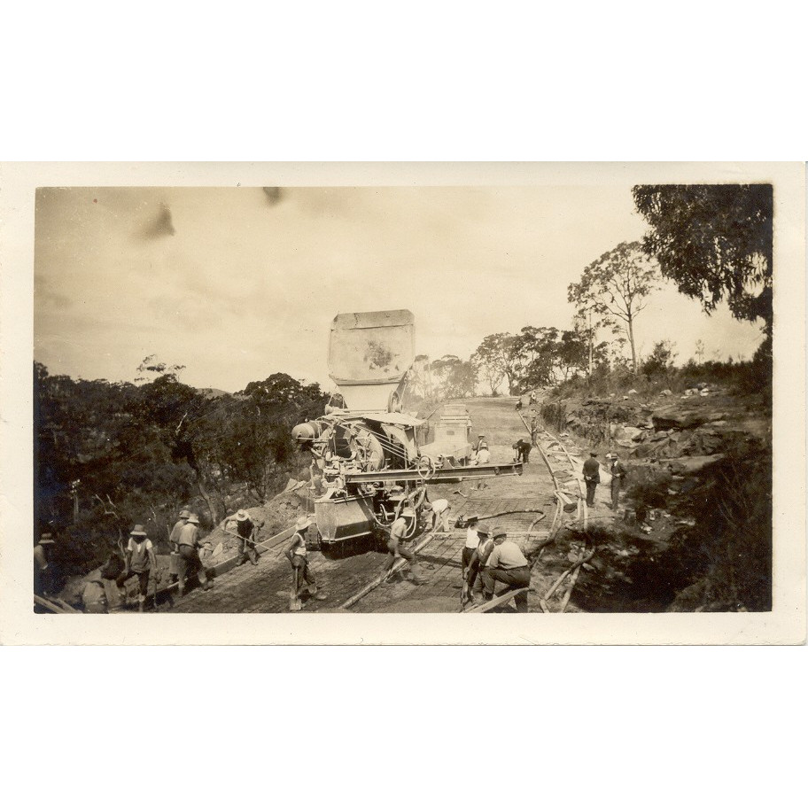 Construction of the Great Northern Highway - Hornsby to the Hawkesbury River.
