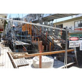 Hornsby footbridge construction