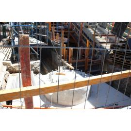 Hornsby footbridge construction