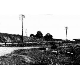 Alexandria Parade near Waitara Station looking south west, 1922