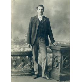 Studio portrait of Alfred Edgar Pettet c.1920