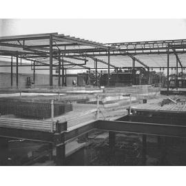 Construction of Hornsby Westfield Shopping Centre, 1961