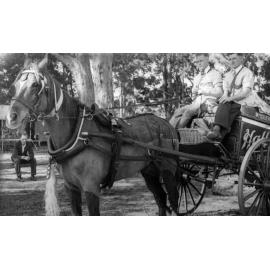Hall's Bakery Cart, Asquith, 1938