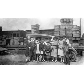 Arcadia Family at Hornsby Railway Goods Yards, 1930