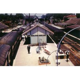 Hornsby Railway Station, 1956