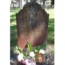 Headstone of Ann Bellamy