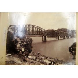 Span 6 locking into place - First Hawkesbury River Railway Bridge