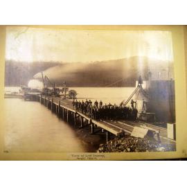 Visit of Lord Brassey - Dangar Island