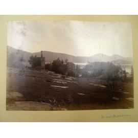 Ruins of Peat’s house on Mooney Mooney Point