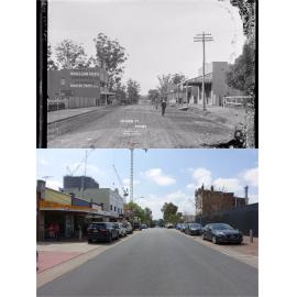 Oxford Street, Epping (looking north) Then and Now