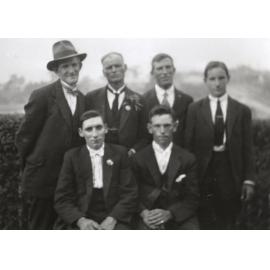 Alfred Sproule on his wedding day