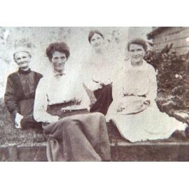 Anne Harrington and her daughters