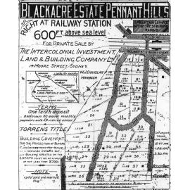 Blackacre Estate -  Pennant Hills