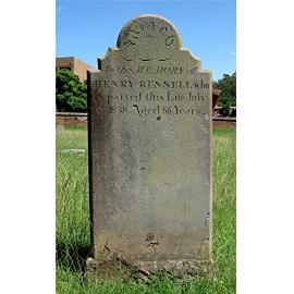 Headstone of Henry Russell