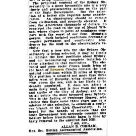 An Observatory for  Berowra