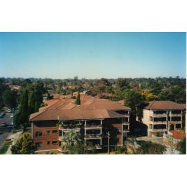 Hornsby vista, looking east from Northgate Carpark