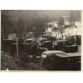 Waiting for the ferry at Berowra Waters