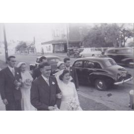 Milton and Peggy Wilson's wedding, Hornsby