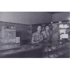 Iris Grant and Joan Hoverden in Boomerang Cake Shop 1942