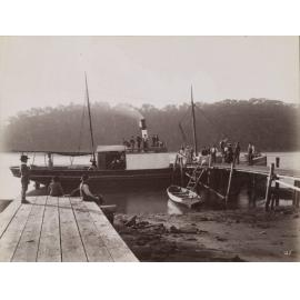 Wharf at Peats Ferry, Hawkesbury River