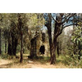 Remains of the church on Bar Island, Hawkesbury River