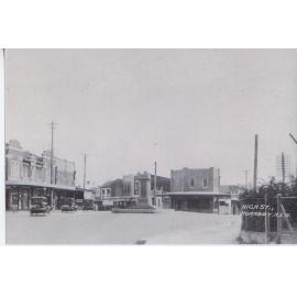 Looking north from the High Street, Hornsby