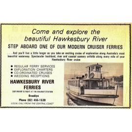 Hawkesbury River Cruiser Ferries of Brooklyn, New South Wales