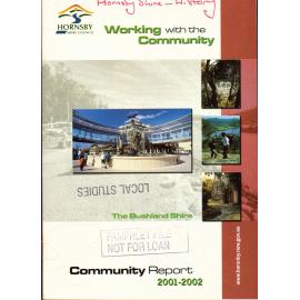 Hornsby Shire History -Community Report 2001-2002