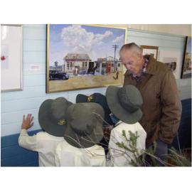 Bill Foster at the Berowra Living History Exhibition