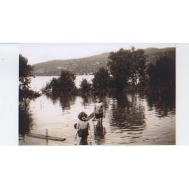 Kath and Bill May Paddling in mangroves beside Brooklyn Road