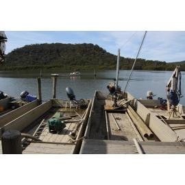 Oyster Barges on the Hawkesbury River
