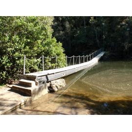 Footbridge over Calna Creek