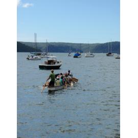 Dragon Boat Training, Hawkesbury River