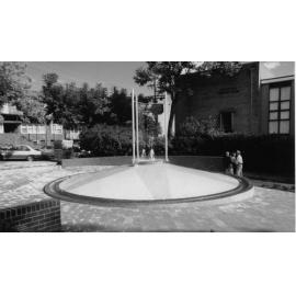 Fountain that once stood outside the Pennant Hills Community Centre. 