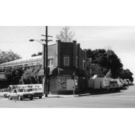 Shops on Pennant Hills Road before road widening