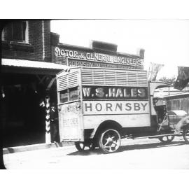 Hales' Butchery van, Peats Ferry Road, Hornsby